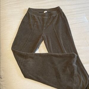Aerie Olive Corduroy Pants